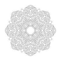 Mandala Madness Coloring Book Design Vector File