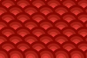 wave chinese pattern background vector