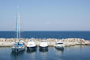 Sailboats in Sea photo