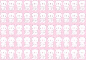 children's bear, background pattern, vector, in pastel color tones, ideal for backgrounds, fabrics, vector