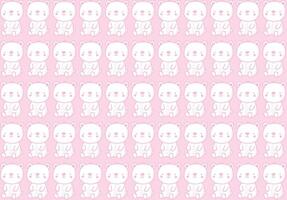 children's bear, background pattern, vector, in pastel color tones, ideal for backgrounds, fabrics, vector