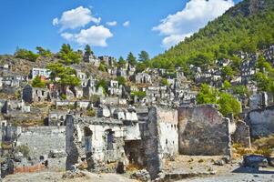 kayakoy a fethiye Turquía foto