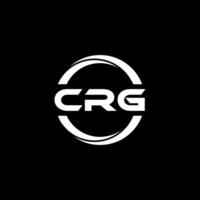 CRG Letter Logo Design, Inspiration for a Unique Identity. Modern Elegance and Creative Design. Watermark Your Success with the Striking this Logo. vector