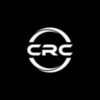 crc letra logo diseño, inspiración para un único identidad. moderno elegancia y creativo diseño. filigrana tu éxito con el sorprendentes esta logo. vector