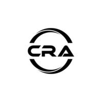 CRA Letter Logo Design, Inspiration for a Unique Identity. Modern Elegance and Creative Design. Watermark Your Success with the Striking this Logo. vector