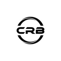 CRB letra logo diseño, inspiración para un único identidad. moderno elegancia y creativo diseño. filigrana tu éxito con el sorprendentes esta logo. vector