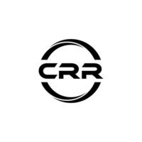 CRR Letter Logo Design, Inspiration for a Unique Identity. Modern Elegance and Creative Design. Watermark Your Success with the Striking this Logo. vector