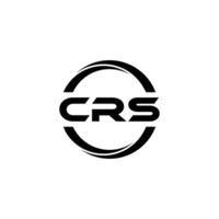 crs letra logo diseño, inspiración para un único identidad. moderno elegancia y creativo diseño. filigrana tu éxito con el sorprendentes esta logo. vector