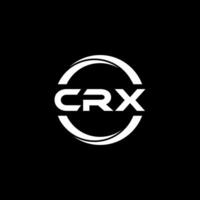 CRX Letter Logo Design, Inspiration for a Unique Identity. Modern Elegance and Creative Design. Watermark Your Success with the Striking this Logo. vector