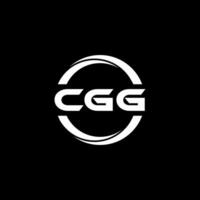 cgg letra logo diseño, inspiración para un único identidad. moderno elegancia y creativo diseño. filigrana tu éxito con el sorprendentes esta logo. vector