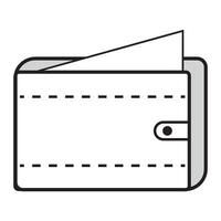wallet icon logo vector design template