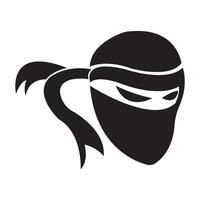 ninjas icon logo vector design template