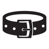 cintura cinturón icono logo vector diseño modelo