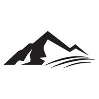 Mountain icon logo vector design template