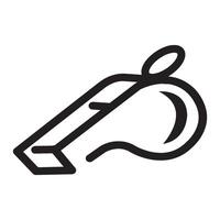 whistle icon logo vector design template