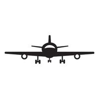 airplane icon logo vector design template