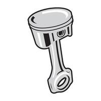 piston icon logo vector design template