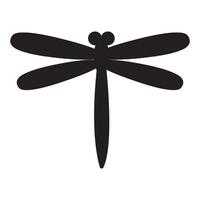 dragonfly icon logo vector design template