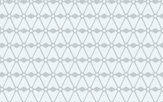 Minimal geometric white pattern and background design vector