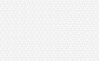 Minimal geometric white pattern and background design vector