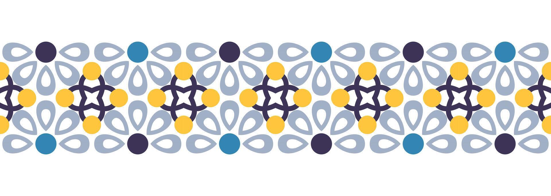 Islamic Pattern Border Vector Art, Icons, and Graphics for Free Download