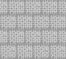 Monochrome seamless texture in the form of a geometric pattern of perpendicular lines on a gray background vector