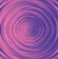 Vector abstract pattern of round shapes in the form of a spiral on a pink and blue background