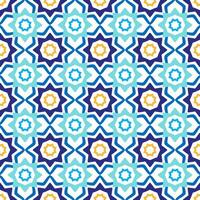 Islamic pattern. Arabic, indian, japanese motifs. Mandala seamless pattern. Ramadan kareem and Hari Raya background. Ethnic bohemian background. Abstract flower. Vector illustration