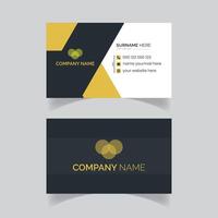 Stylish Creative Modern Business Card Design vector