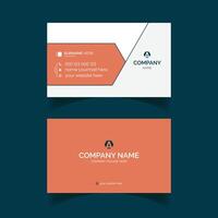 Stylish Creative Modern Business Card Design vector