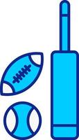 Sport Blue Filled Icon vector