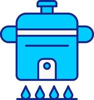 Cooking Blue Filled Icon vector