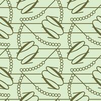 Vector Pattern curtain, invitations single design