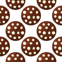 candy chocolate day food sweet pattern textile background vector illustration