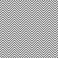 Black and white seamless zig zag line pattern background vector