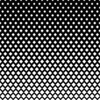 Abstract geometric diagonal square pattern background - black and white vector graphic design with squares