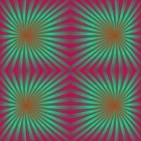 Seamless colorful psychedelic ray pattern design background vector