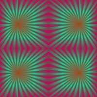 Seamless colorful psychedelic ray pattern design background vector