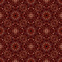Bohemian gravel mosaic petal pattern background - spiritual abstract vector design