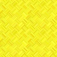 Yellow seamless abstract diagonal stripe mosaic pattern background - vector floor graphic