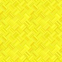 Yellow seamless abstract diagonal stripe mosaic pattern background - vector floor graphic