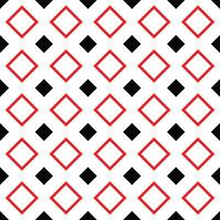 Seamless geometric square pattern design background - color vector graphic