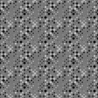 Geometrical seamless dot pattern background - abstract vector graphic design from circles