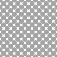 Repeating black and white abstract circle pattern background vector