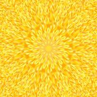 Hypnotic dynamic burst mosaic background - abstract circular vector graphic design from geometrical shapes
