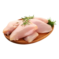 AI generated 3D Rendering of a Chicken Raw Meat on Transparent Background - Ai Generated png