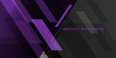 Abstract purple grey geometric shapes with blank space design modern futuristic background vector