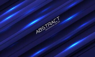 Abstract technology blue speed light dynamic geometric design modern futuristic background vector