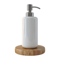 AI generated 3D Rendering of a Empty Saloon Bottle on Transparent Background - Ai Generated png