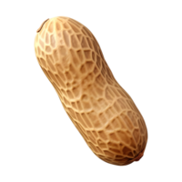 AI generated 3D Rendering of a Peanuts on Transparent Background - Ai Generated png